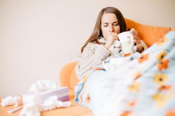 општа малаксаност како симптом на паразити во телото