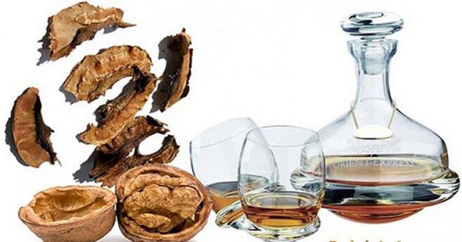тинктура од јаткасти плодови против паразити